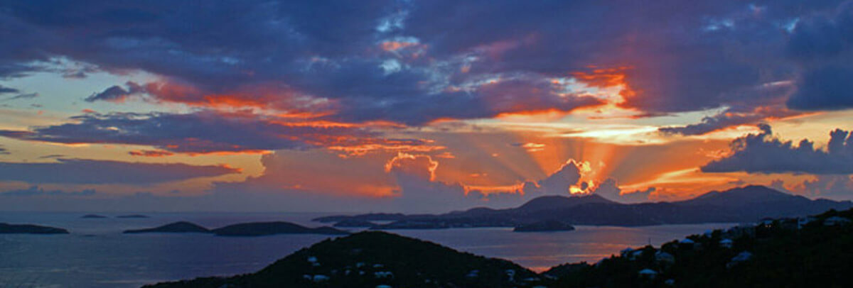 Caribbean sunset