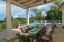 Dine outdoors and enjoy the views