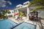 Pool, deck and hot tub